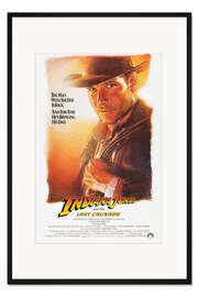 Gerahmter Kunstdruck Indiana Jones und der letzte Kreuzzug (englisch)
