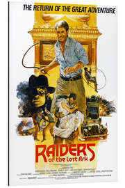 Aluminiumsbilde Indiana Jones - Raiders of the Lost Ark III