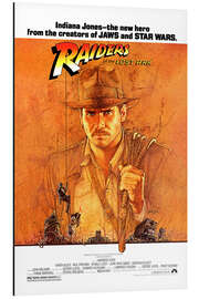 Print på aluminium Indiana Jones- Raiders of the Lost Ark II