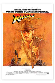 Poster Indiana Jones - Raiders of the lost ark (I predatori dell&#039;arca perduta)