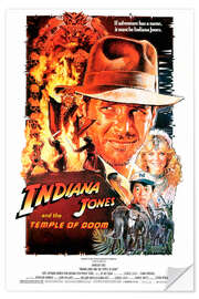 Adesivo murale Indiana Jones e il tempio maledetto (inglese) II