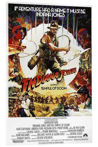 Akryylilasitaulu Indiana Jones and the Temple of Doom III
