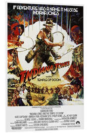 Stampa su PVC Indiana Jones e il tempio maledetto (inglese) III