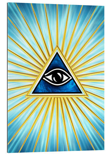 Gallery print All Seeing Eye Of God, Symbol Omniscience