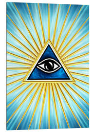 Gallery print All Seeing Eye Of God, Symbol Omniscience