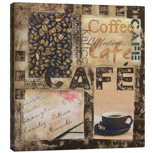 Canvas print Cafe