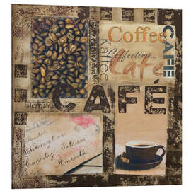 Foam board print Cafe