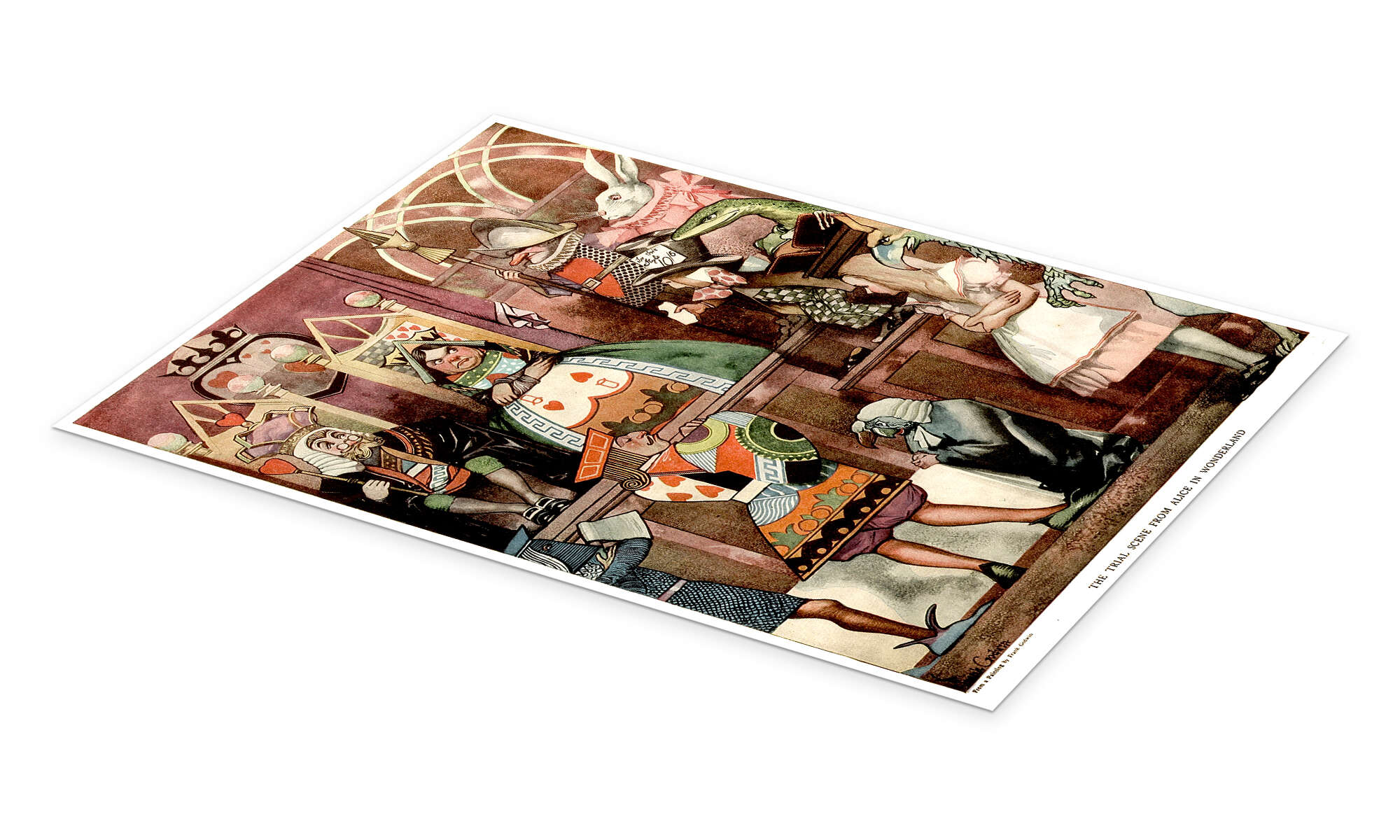 Poster Con Foto Personalizzato Alice Nel Paese Delle Meraviglie - Foto 9