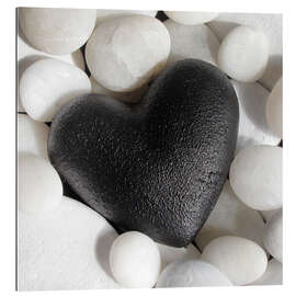 Gallery print Black Heart