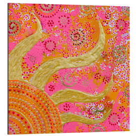 Magnettafel Happy Sun