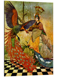 Magnettafel Der asiatische Pfau