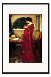 Gerahmter Kunstdruck Die Kristallkugel