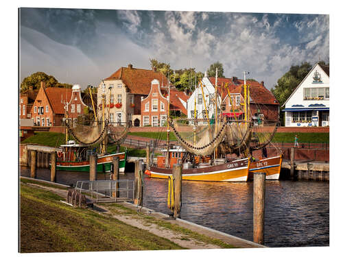 Gallery print Trawler in the fishing port Greetsiel