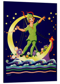 Aluminium print Peter Pan