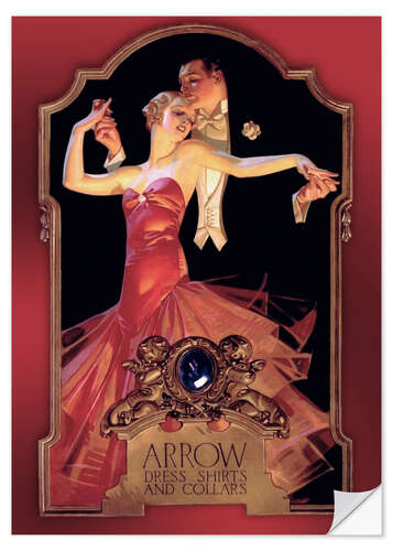 Muursticker Dancing couple, ARROW