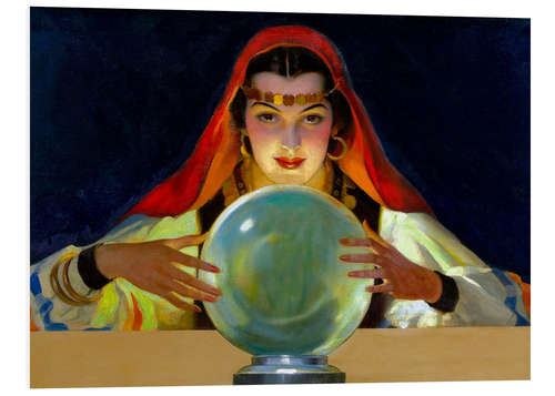 Foam board print The divination