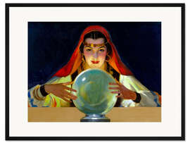 Gerahmter Kunstdruck Die Wahrsagung