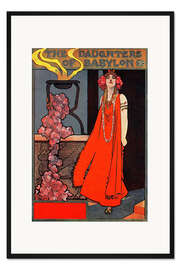 Gerahmter Kunstdruck Die Tochter von Babylon