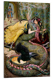 Gallery print Die Prinzessin mit dem Drachen