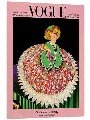 Cuadro de PVC Vogue Cover 1916