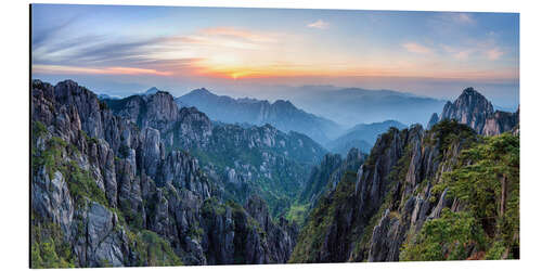 Stampa su alluminio Huangshan