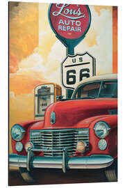 Magnettafel Lou's Auto Repair