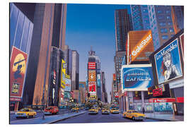 Aluminium print Times Square