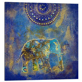 Gallery print Blue Elephant