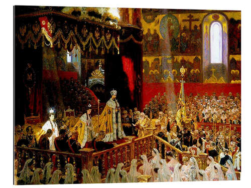 Gallery print Coronation of Nicholas II. And Alexandra Fjdorownas