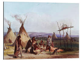 Magnettafel Indianerlager