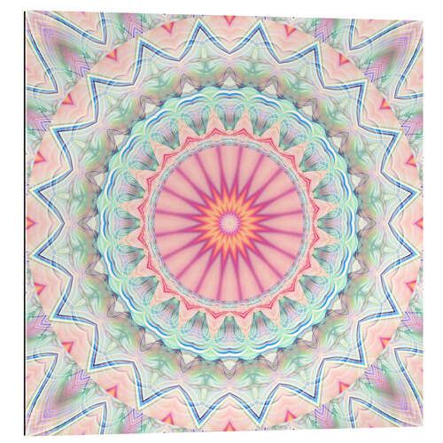 Gallery print mandala pastel no. 5