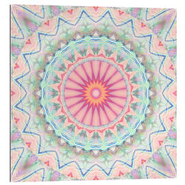 Gallery print mandala pastel no. 5