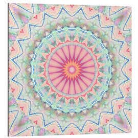 Magnettafel Mandala Pastell Nr. 5