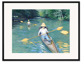 Gerahmter Kunstdruck Die Barke, 1877