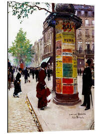 Magnettafel Pariser Kiosk