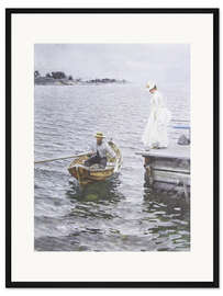 Gerahmter Kunstdruck Sommerfrische