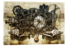 Akrylbilde  Time machine - diuno