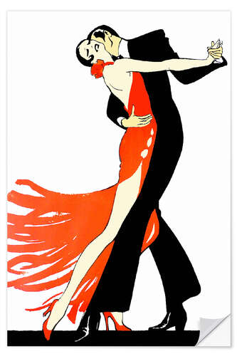 Wall sticker Vintage tango