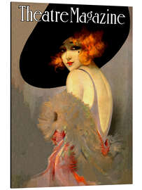 Magnettafel Theater Magazine Vintage Mode