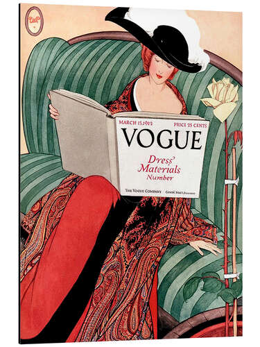 Alubild Die Vogue – Vintage opulent