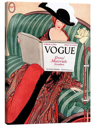 Canvas print Vintage Vogue