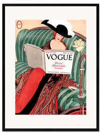Framed art print Vintage Vogue