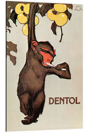 Magnettafel Dentol-Zahnpasta