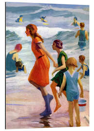 Magnettafel Unser Tag am Meer