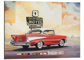 Magnettafel California Motel