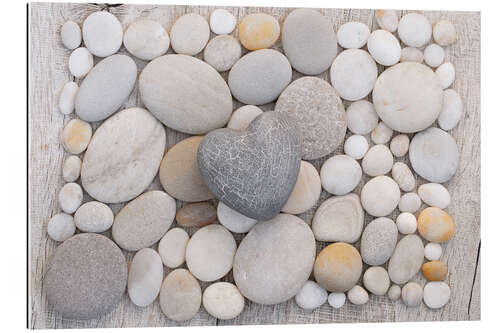 Gallery print Stone Hearts