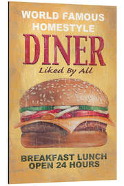 Magnettafel World Famous Diner