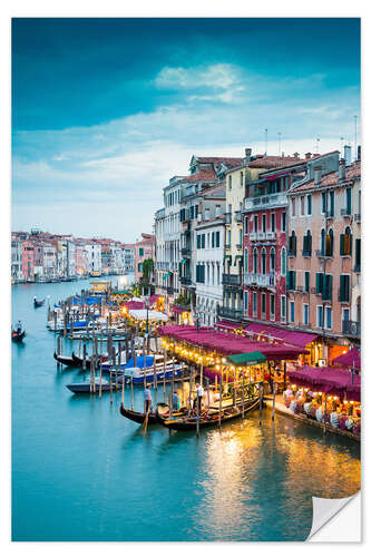 Selvklebende plakat Venice II