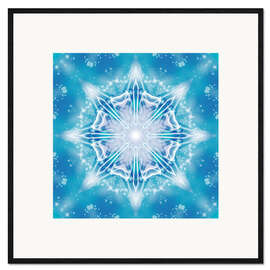 Framed art print Mandala - You are safe