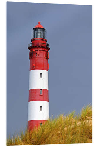 Quadro em acrílico red Lighthouse